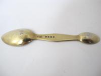 Rare Victorian Silver-gilt Medicine Spoon John Aldwinckle & Thomas Slater, London 1888 (2 of 4) Rare Victorian Silver-gilt Medicine Spoon John Aldwinckle & Thomas Slater, London 1888 (2 of 4)