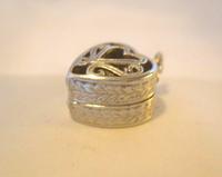 Vintage Silver Engagement Ring Heart Opening Charm 1960s For Ladies Bracelet (2 of 11) Vintage Silver Engagement Ring Heart Opening Charm 1960s For Ladies Bracelet (2 of 11)