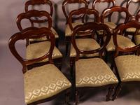 Set of 12 Victorian Mahogany Balloon Back Dining Chairs (2 of 10) Set of 12 Victorian Mahogany Balloon Back Dining Chairs (2 of 10)