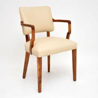 Pair of Vintage Art Deco Walnut Armchairs (2 of 9) Pair of Vintage Art Deco Walnut Armchairs (2 of 9)
