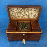 George III Mahogany Twin Canister Tea Caddy (13 of 17) George III Mahogany Twin Canister Tea Caddy (13 of 17)