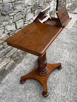 Victorian Mahogany Adjustable Reading Table by Ward (2 of 16) Victorian Mahogany Adjustable Reading Table by Ward (2 of 16)