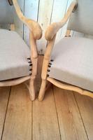 Re-Upholstered Carver Chairs (2 of 8) Re-Upholstered Carver Chairs (2 of 8)