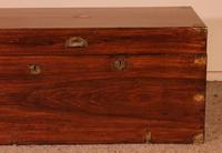 19th Century Marine Chest / Campaign Chest in Camphor (2 of 12) 19th Century Marine Chest / Campaign Chest in Camphor (2 of 12)