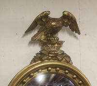 Regency Period Convex Mirror Eagle pediment (3 of 4) Regency Period Convex Mirror Eagle pediment (3 of 4)
