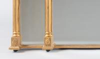 Late 19th Century Large Victorian English Gilt Triple Plate Overmantle Mirror (3 of 12) Late 19th Century Large Victorian English Gilt Triple Plate Overmantle Mirror (3 of 12)