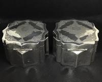 Pair of Mid 19th Century Silver Plated Tea Caddies (5 of 10) Pair of Mid 19th Century Silver Plated Tea Caddies (5 of 10)