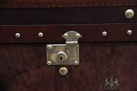 Pair of Early 20th Century Leather Bound ex Army Trunks (10 of 11) Pair of Early 20th Century Leather Bound ex Army Trunks (10 of 11)
