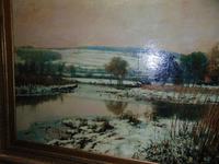 Large Victorian Oil Landscape by C.J.Fox (3 of 5) Large Victorian Oil Landscape by C.J.Fox (3 of 5)