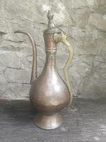 Superb Middle-eastern Style Copper Ewer