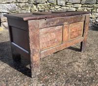 Small 17th Century Devon Oak Coffer (20 of 21) Small 17th Century Devon Oak Coffer (20 of 21)