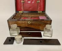 Victorian Rosewood Inlaid Vanity Box (7 of 14) Victorian Rosewood Inlaid Vanity Box (7 of 14)