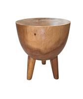 Timber Tripod Monkey Stool
