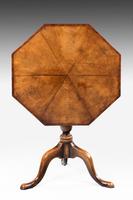 Late 19th Century Octagonal Tilt Table (2 of 5) Late 19th Century Octagonal Tilt Table (2 of 5)