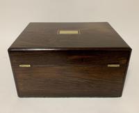 Antique Fitted Rosewood Jewellery Box (11 of 12) Antique Fitted Rosewood Jewellery Box (11 of 12)