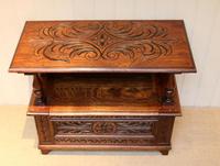 Carved Oak Monks Bench (8 of 10) Carved Oak Monks Bench (8 of 10)