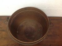 Very Fine 19th Century French Perigordain Copper Cauldron with Cast Iron Handle VGC Plant Holder, Tress Planter Urn (2 of 7) Very Fine 19th Century French Perigordain Copper Cauldron with Cast Iron Handle VGC Plant Holder, Tress Planter Urn (2 of 7)