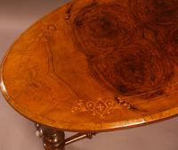 Victorian Burr Walnut Window Table (4 of 6) Victorian Burr Walnut Window Table (4 of 6)