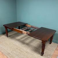 Large Victorian Walnut Antique Extending Dining Table (4 of 7) Large Victorian Walnut Antique Extending Dining Table (4 of 7)