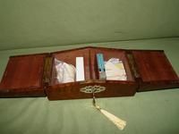 Solid Figured Oak Games Box + Accessories c.1890 (7 of 18) Solid Figured Oak Games Box + Accessories c.1890 (7 of 18)