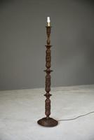 Oriental Chinese Carved Standard Lamp (9 of 10) Oriental Chinese Carved Standard Lamp (9 of 10)