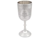 Sterling Silver Goblet by Charles Stuart Harris - Antique Victorian 1889 (3 of 9) Sterling Silver Goblet by Charles Stuart Harris - Antique Victorian 1889 (3 of 9)