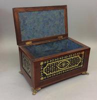 Early 19th Century Eglomise & Mahogany Caddy (4 of 4) Early 19th Century Eglomise & Mahogany Caddy (4 of 4)