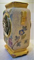 Delightful & Unusual 1900 French Pottery Mantle Timepiece (3 of 5) Delightful & Unusual 1900 French Pottery Mantle Timepiece (3 of 5)