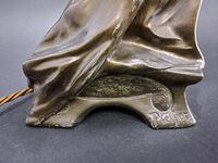 Art Nouveau Spelter Lamp (5 of 5) Art Nouveau Spelter Lamp (5 of 5)