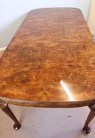 Quality Antique Burr Walnut Dining Table (9 of 14) Quality Antique Burr Walnut Dining Table (9 of 14)
