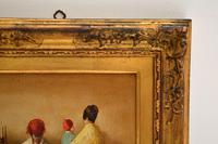 Antique Oil Painting in Gilt Wood Frame (7 of 9) Antique Oil Painting in Gilt Wood Frame (7 of 9)