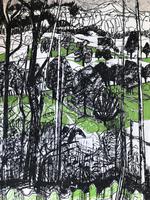 Original Mixed Media Painting 'Kent Landscape' by Norma Jameson. B.1933. Signed & Dated 1970 (3 of 3) Original Mixed Media Painting 'Kent Landscape' by Norma Jameson. B.1933. Signed & Dated 1970 (3 of 3)