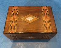 Victorian Walnut & Tunbridge Ware Jewellery Box (3 of 11) Victorian Walnut & Tunbridge Ware Jewellery Box (3 of 11)