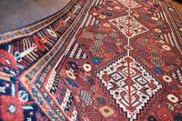 Antique Khamseh tribal rug 217x124cm (2 of 10) Antique Khamseh tribal rug 217x124cm (2 of 10)