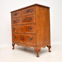 Antique Burr Walnut Chest of Drawers (8 of 11) Antique Burr Walnut Chest of Drawers (8 of 11)