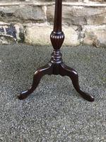 Antique Inlaid Mahogany Tripod Wine Table (2 of 6) Antique Inlaid Mahogany Tripod Wine Table (2 of 6)