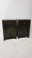 Very Nice Pair of Oriental Bedside Lamp Cabinets (2 of 7) Very Nice Pair of Oriental Bedside Lamp Cabinets (2 of 7)