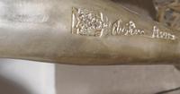 Large Art Deco Female Sculpture Floor Lamp, after Auguste Moreau signed (5 of 11) Large Art Deco Female Sculpture Floor Lamp, after Auguste Moreau signed (5 of 11)