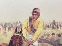 Victorian Coloured Lithograph Horse Race Grand National by Godfrey Douglas Giles (27 of 37) Victorian Coloured Lithograph Horse Race Grand National by Godfrey Douglas Giles (27 of 37)