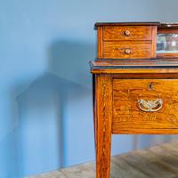 Inlaid Rosewood Desk (9 of 11) Inlaid Rosewood Desk (9 of 11)