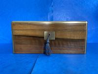 Victorian Brassbound Walnut Writing Slope (14 of 14) Victorian Brassbound Walnut Writing Slope (14 of 14)