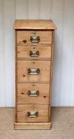 Tall Slim Pine Chest of Drawers (2 of 10) Tall Slim Pine Chest of Drawers (2 of 10)