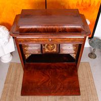 Biedermeier Secretaire Bureau Danish 19th Century Flame Mahogany (6 of 19) Biedermeier Secretaire Bureau Danish 19th Century Flame Mahogany (6 of 19)