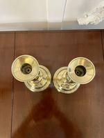 Pair of Antique Victorian Brass Candlesticks (3 of 5) Pair of Antique Victorian Brass Candlesticks (3 of 5)
