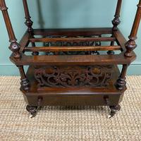 Victorian Rosewood Antique Canterbury (7 of 7) Victorian Rosewood Antique Canterbury (7 of 7)