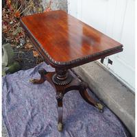 Classical Regency Rosewood Card Table (3 of 9) Classical Regency Rosewood Card Table (3 of 9)
