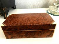 Art Deco Burr Walnut Trinket / Tobacco Box (4 of 7) Art Deco Burr Walnut Trinket / Tobacco Box (4 of 7)