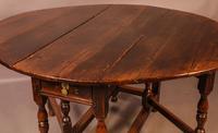 17th Century Gateleg Dining Table c.1680 (9 of 13) 17th Century Gateleg Dining Table c.1680 (9 of 13)