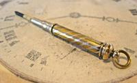 Art Deco Pocket Watch Chain Pencil Fob 1930s Antique Nickel Retractable Fob Fwo (7 of 10) Art Deco Pocket Watch Chain Pencil Fob 1930s Antique Nickel Retractable Fob Fwo (7 of 10)