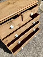 Antique Victorian Stripped Pine Chest of Drawers (12 of 15) Antique Victorian Stripped Pine Chest of Drawers (12 of 15)